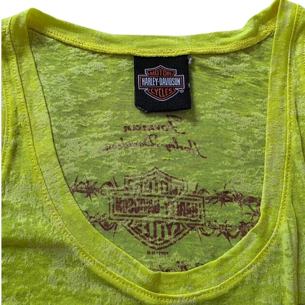 Rare Forman Harley-Davidson Women’s Tank Top – Stillwater OK (Closed Dealership) - Picture 4 of 8